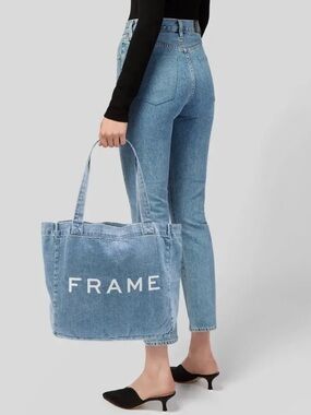 Frame Denim Tote Bag Shoulder Tote